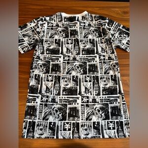 Zoo York Graphic Black and White T-Shirt (M)